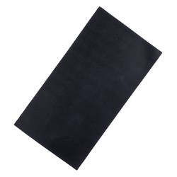 Black Island PVC lagninslapp svart
